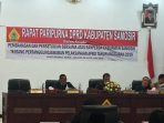 DPRD Samosir Soroti Pamsimas dan Minimnya Tenaga PPL