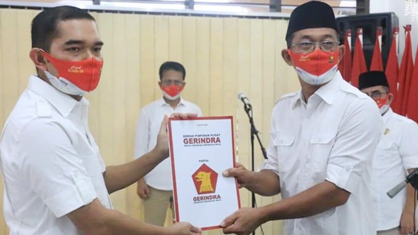 DPP Partai Gerindra Lantik Ihwan Ritonga Ketua DPC Medan