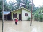 Sungai Bahapal Meluap, Simujur Tergenang