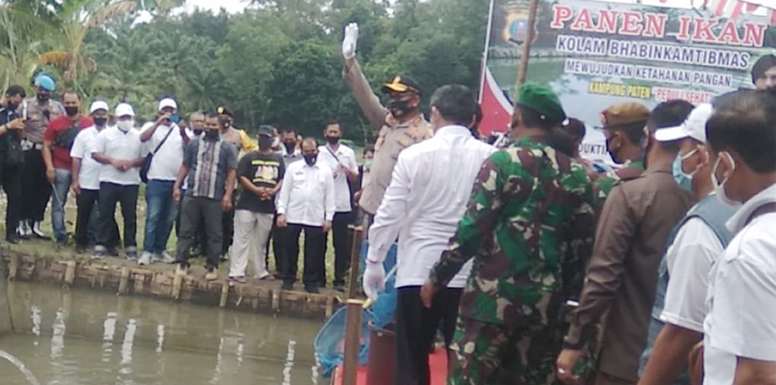 Kapoldasu Bersama Wabub Deliserdang Resmikan Kampung Paten Peduli Sehat di Delitua