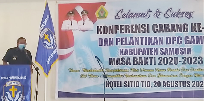 GAMKI Samosir Gelar Konferensi Cabang VI di Hotel Sitiotio