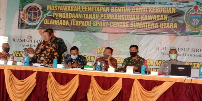 Pembagunan Kawasan Sport Center, 333 Warga Ikuti Proses Ganti-rugi