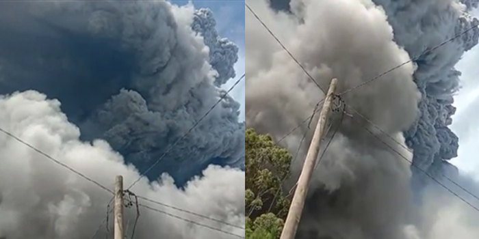 Hari Ketiga Erupsi Sinabung Kian Dahsyat