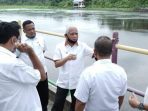 Bupati Asahan Tinjau Obyek Pariwisata Danau Teratai