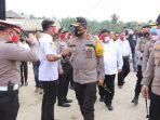 Kapolda Sumut Kunker di Kampung Tangguh, Pesantren Darus Sholihin Aek Paing