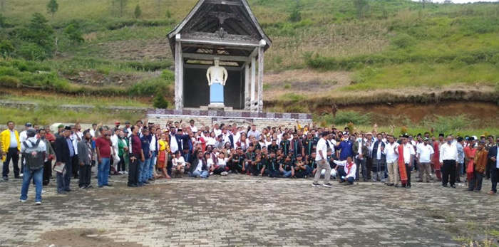 Disambut Raja Bius, Rombongan Vantas Pamit ke Parsattian Batu Hobon