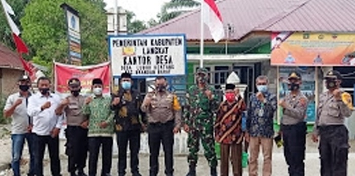Kunjungan Kapolres Langkat ke Lubuk Kertang
