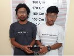 Polsek Secanggang Amakan Dua Pencuri Ponsel dari Tangan Warga