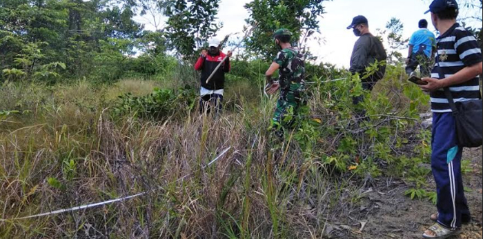 DLHK Ukur Lahan TPU, Masyarakat Binut Senang