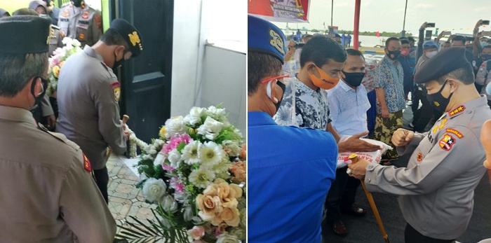 Kabaharkam Tinjau TPA Sampah Terjun dan Poliklinik Terapung di Dermaga Belawan