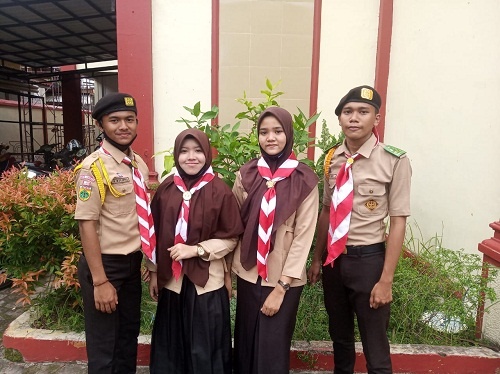 4 Anggota Gerakan Pramuka Kwartir Cabang Langsa lulus seleksi yang akan diberangkatkan ke Asia Pasifik