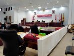 Sidang Paripurna Ranperda PAPBD 2020 Samosir