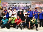 Kejurda Angkat Berat 2020 Dibuka
