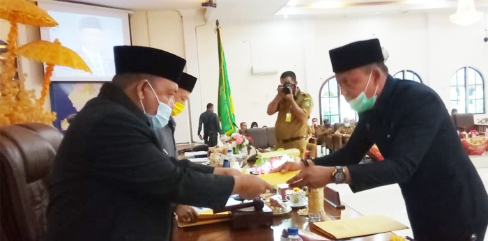 Bupati Langkat Hadiri Paripurna Hasil Reses, Inginkan Peningkatan Kesejahteraan Masyarakat