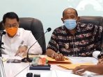 Pemkab Langkat Rapat Monitoring Pencegahan Korupsi dengan KPK RI Secara Virtual