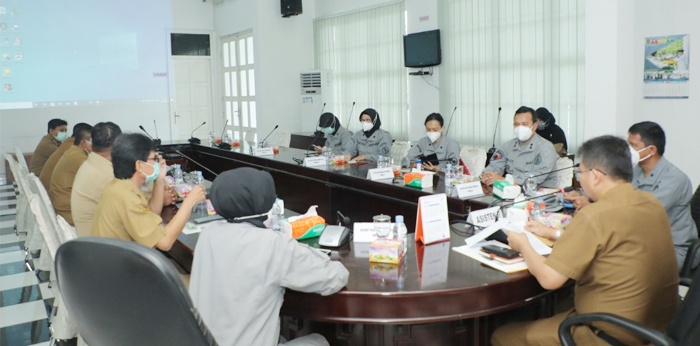 Bakamla RI Kunker, Bahas Pemberdayaan Desa Maritim di Perairan Asahan