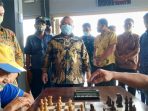Edi Bahagia Gelar Turnamen Catur dan Billyar Rebut Piala Bupati Langkat
