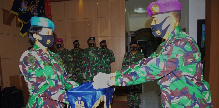 Dadan Solahudin Resmi Jabat Kadisminpers Lantamal IV