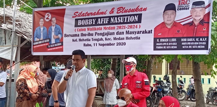 Bobby Afif Nasution Silahturahmi di Helvetia Tengah