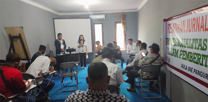 IWO Samosir Gelar Pelatihan Bersama Puluhan Jurnalis