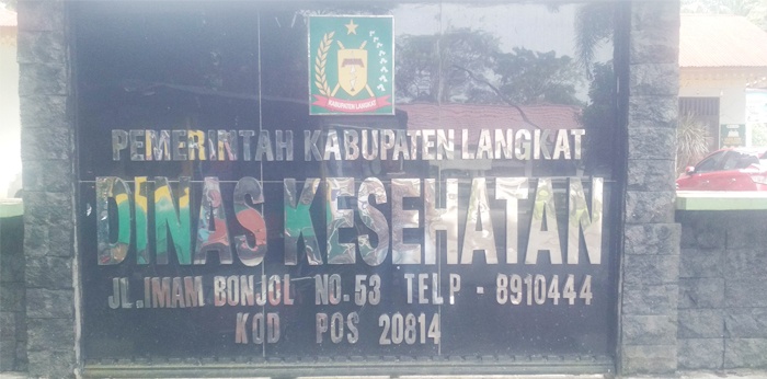 Dinkes Langkat Setahun Tiga Kali Ganti Bos, Jadi Sorotan Publik
