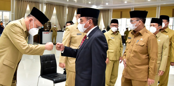 Gubsu Lantik Effendy Pohan, Baharuddin Siagian & Syafruddin