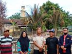 Karang Taruna Sawit Seberang Berbagi Paket Sembako Kunjungi Korban Kebakaran