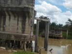 Disinyalir Kandas di Tangan PT TL, Ini Jembatan yang Terbengkalai di Tanjungbalai
