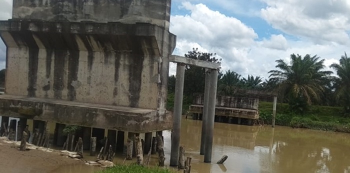 Disinyalir Kandas di Tangan PT TL, Ini Jembatan yang Terbengkalai di Tanjungbalai