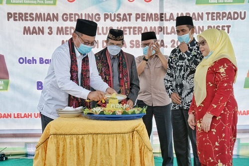 Akhyar resmikan gedung PPT MAN 3