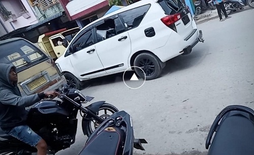 Innova Aventure milik pelaku perampokan toko emas di Kabupaten Batubara