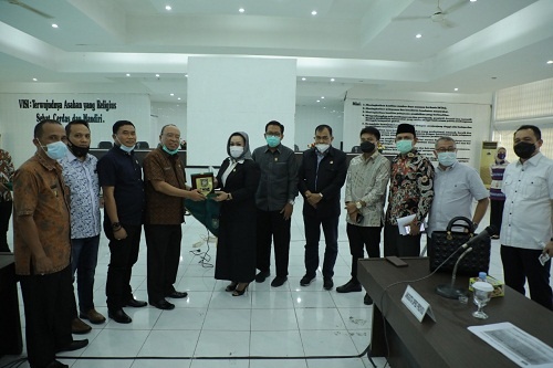 Kunker DPRD Sumut di Kantor Bupati Asahan