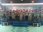 Pengurus Brigsus dan SPK saat pelantikan di Medan Club