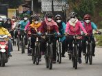 Peserta Lomba Gowes Cantik Kartini Korcab I Jalasenastri Armada Belawan