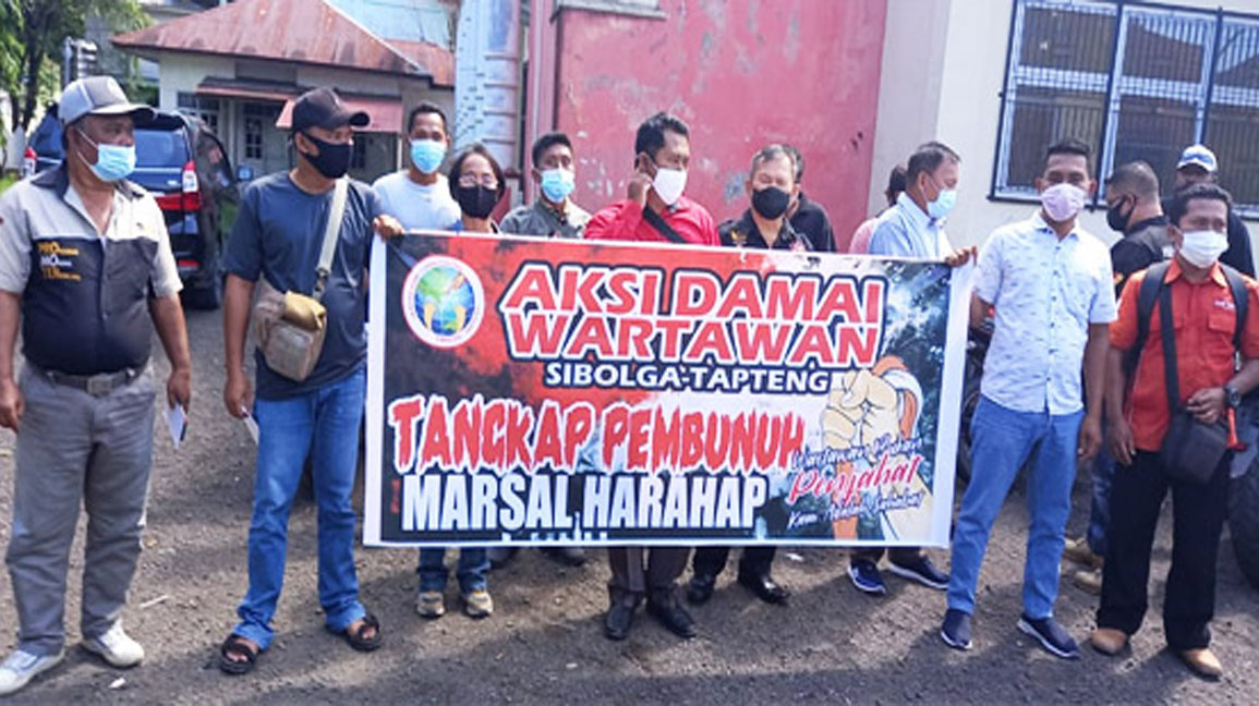 IWO Kutuk Pembunuh Marsal Harahap di Polres Sibolga