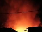 Pasar Inpres Kotapinang Terbakar, Pedagang Histeris Jalinsum Macat Total