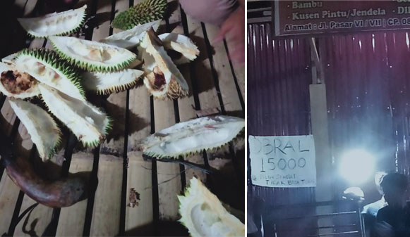 Durian Busuk tak Boleh Ditukar Beredar di Tembung