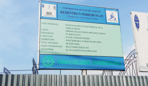 Revitalisasi Terminal Amplas Belum Miliki Izin