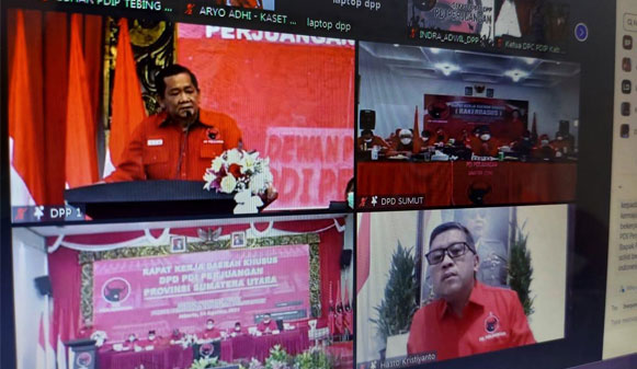 PDI Perjuangan Gelar Rakor Partai se-Sumut