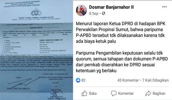 Polda Sumut Dalami Dugaan Pelanggaran UU ITE