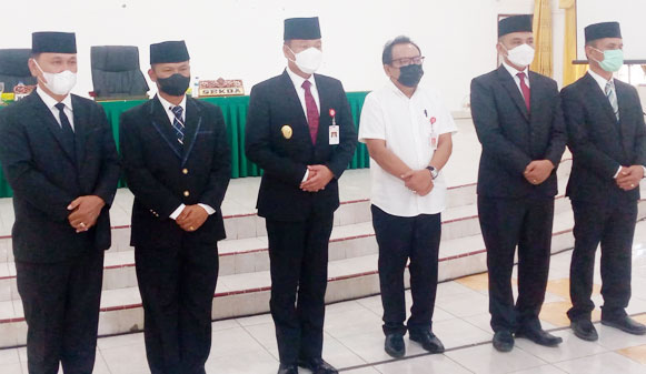 Wakil Bupati Lantik Pejabat Pratama Lingkungan Pemkab Humbahas