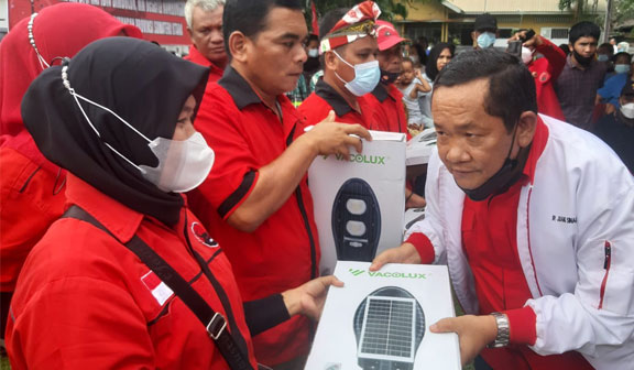 Rapidin Bantu Solar Cell di Sunggal