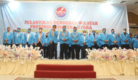 Pelantikan DPW PWOIN Sumut Periode 2021-2026