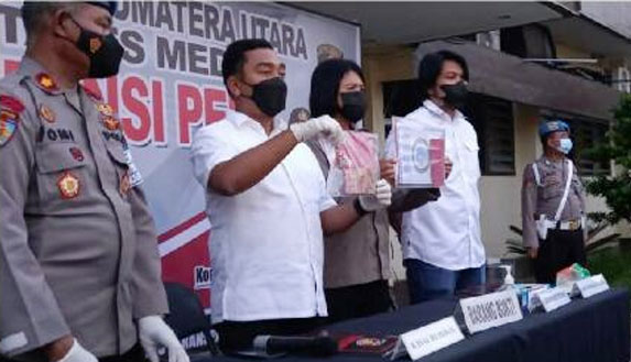 Polrestabes Medan Tangkap Tangan Oknum Ketua LSM di Percut