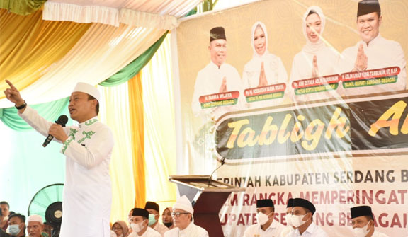 Hari Jadi Ke-18 Tahun 2022 Sergai, Gelar Tabligh Akbar