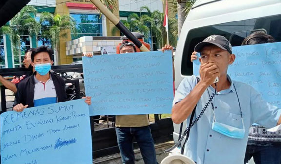 LKPM Sumut Desak Kakanwil Kemenag Copot Kepala MAN Paluta