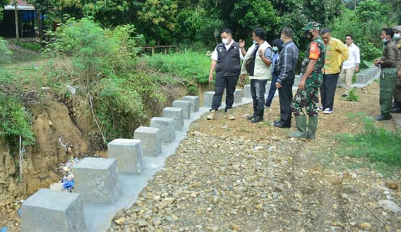 Tembok Penahan di Dusun Mbal-mbal Sudah Bagus