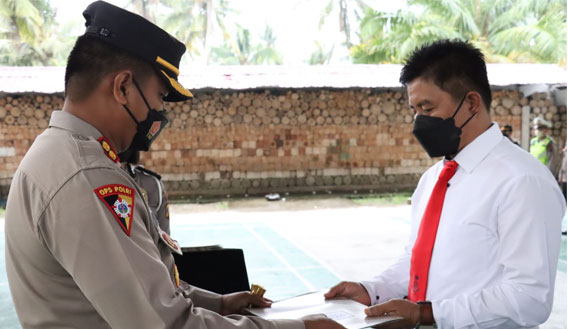 Kuntu Wibisono Beri Reward Personel Satres Narkoba