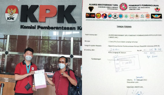 AMSP2-KN Laporkan Pengelolaan Proyek Preservasi Jalan ke KPK