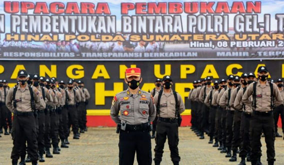 Pembentukan Pendidikan Bintara Polri Angkatan 46